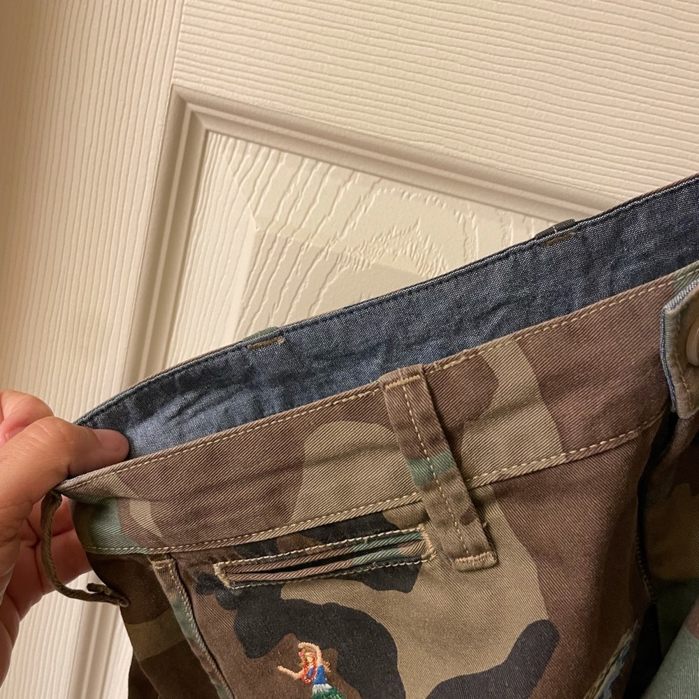 Polo Men’s shorts Camouflage Hawaiian Theme print - Picture 10 of 10